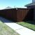 Dallas Wood fence 
6' Western Red Cedar 
Pre stain before install 
Board on Board